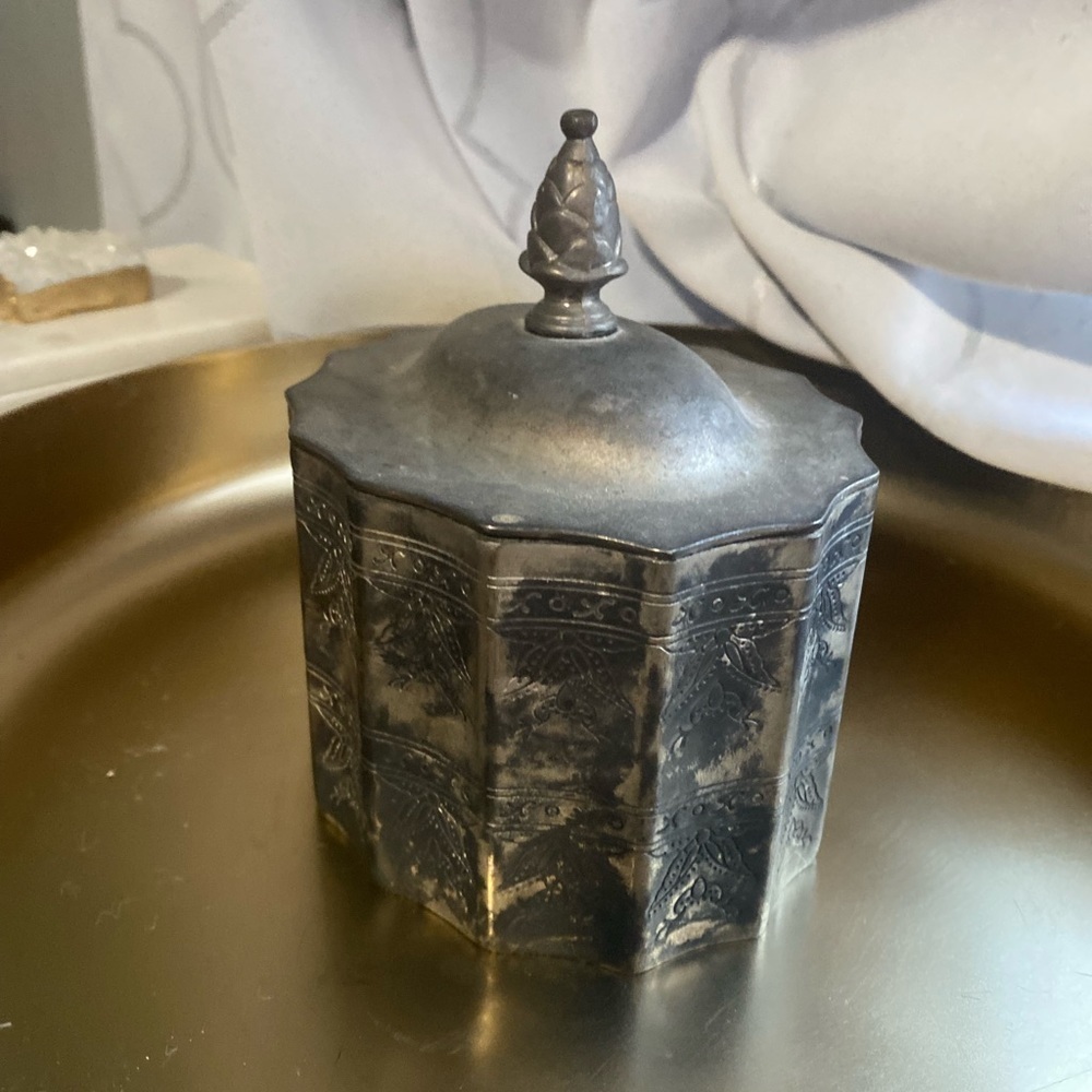 Silver Jewelry Box by Godinger Silver 1991